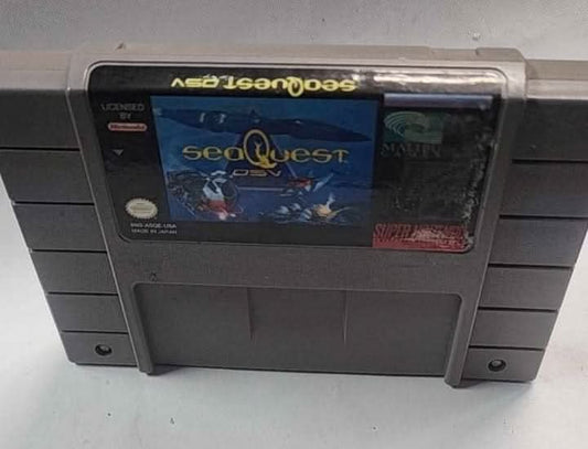 SEAQUEST DSV SUPER NINTENDO SNES jeux video game-x