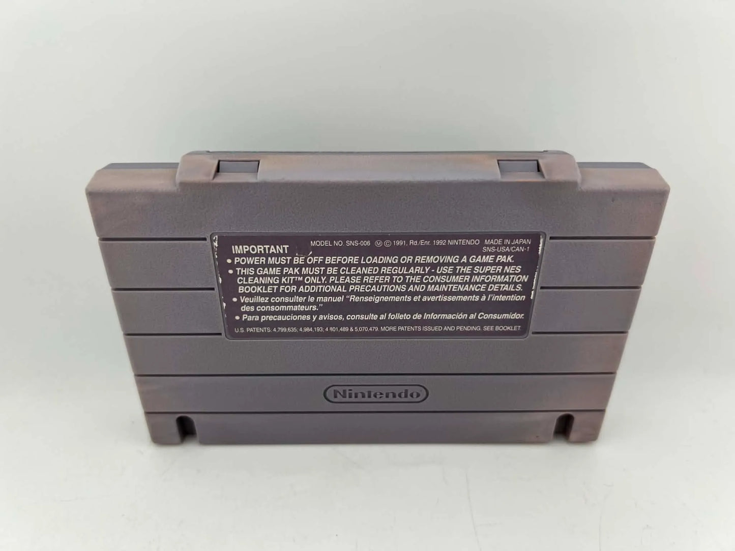 YOUNG MERLIN SUPER NINTENDO SNES