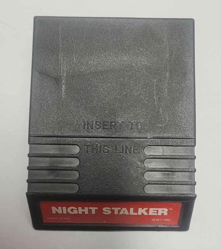 NIGHT STALKER INTELLIVISION INTEL jeux video game-x