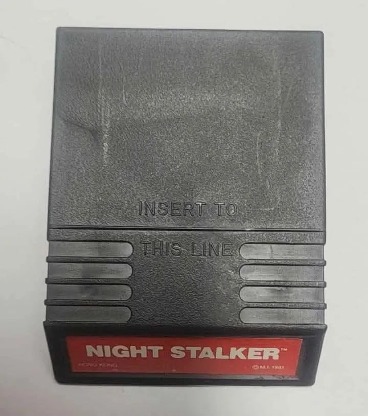NIGHT STALKER INTELLIVISION INTEL jeux video game-x