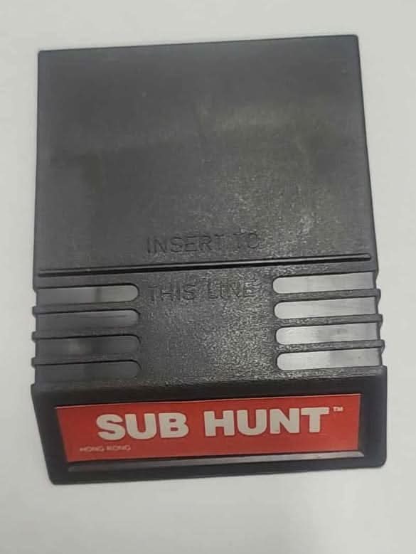 SUB HUNT (INTELLIVISION INTEL) jeux video game-x