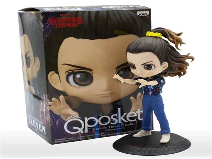 FIGURINE Stranger Things Q Posket Mini Figure Eleven Vol. 3 13 Cm banpresto