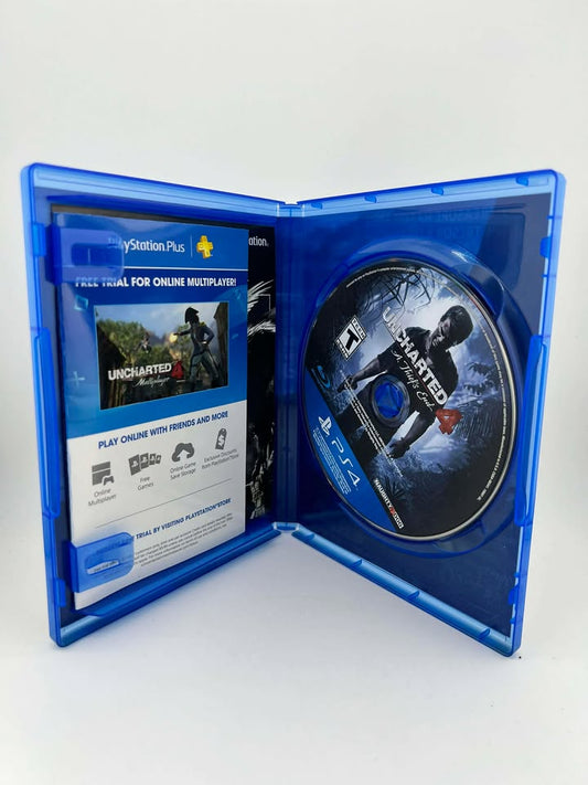 Uncharted 4 A thief's end Playstation 4 PS4