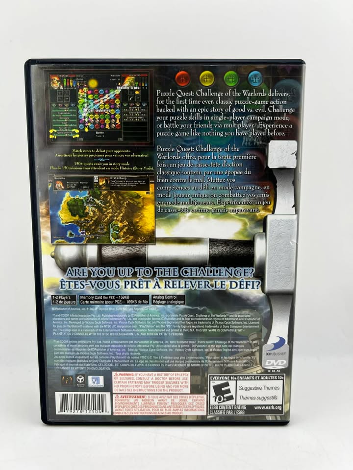 Puzzle Quest PLAYSTATION 2 PS2