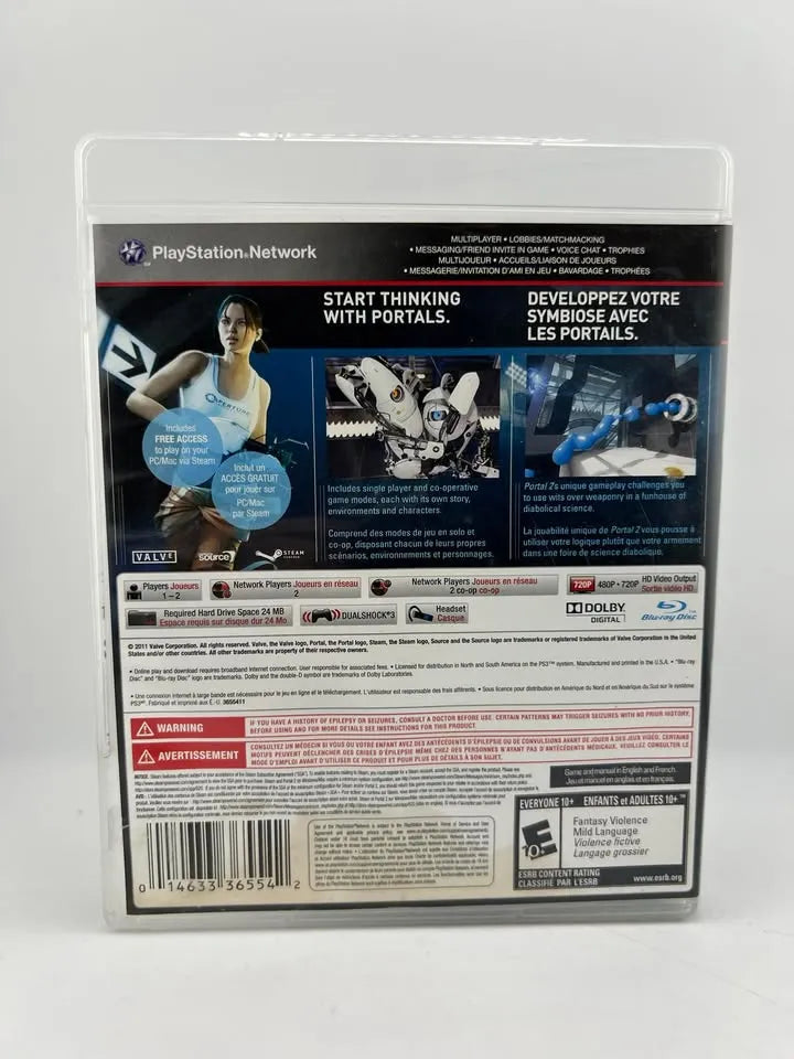 Portal 2 Playstation 3 PS3