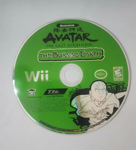 Avatar The Last Airbender The Burning Earth Nintendo Wii