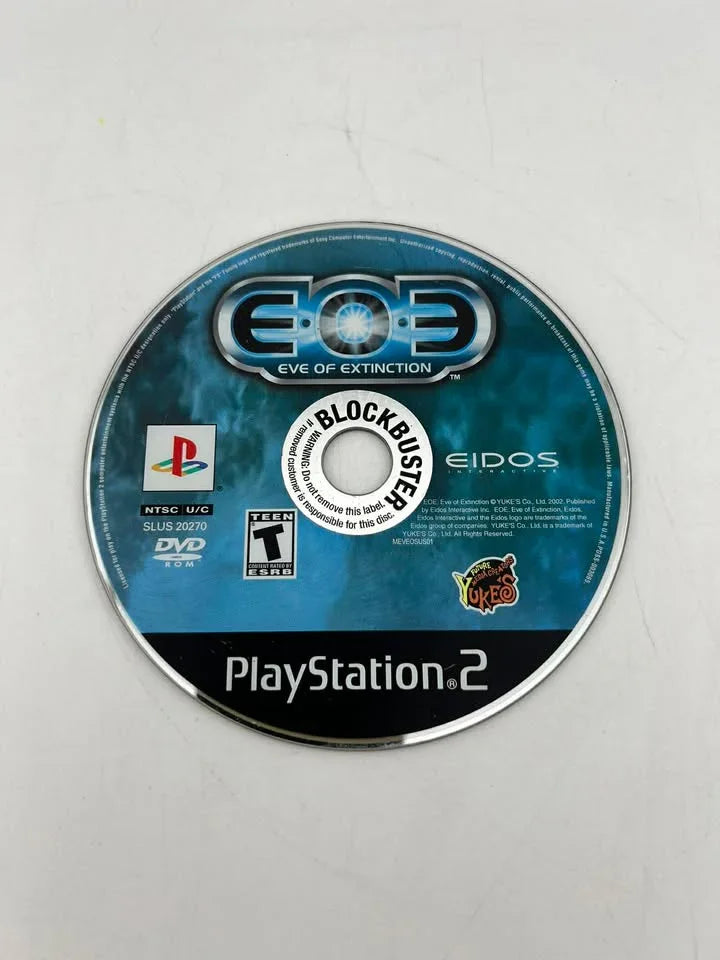 Eve of Extinction Playstation 2 PS2