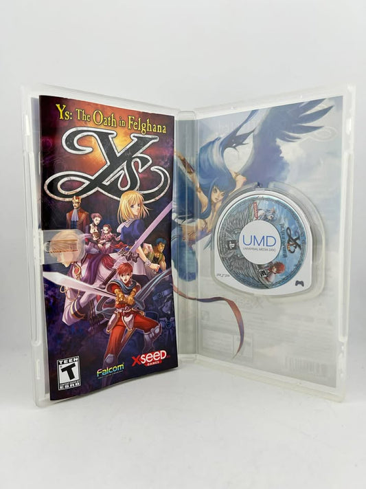 Ys:The Oath In Felghana Playstation Portable Psp