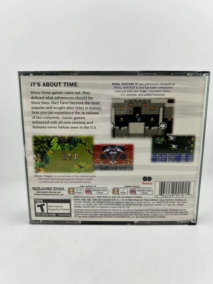 Final Fantasy Chronicles Greatest Hits Playstation PS1