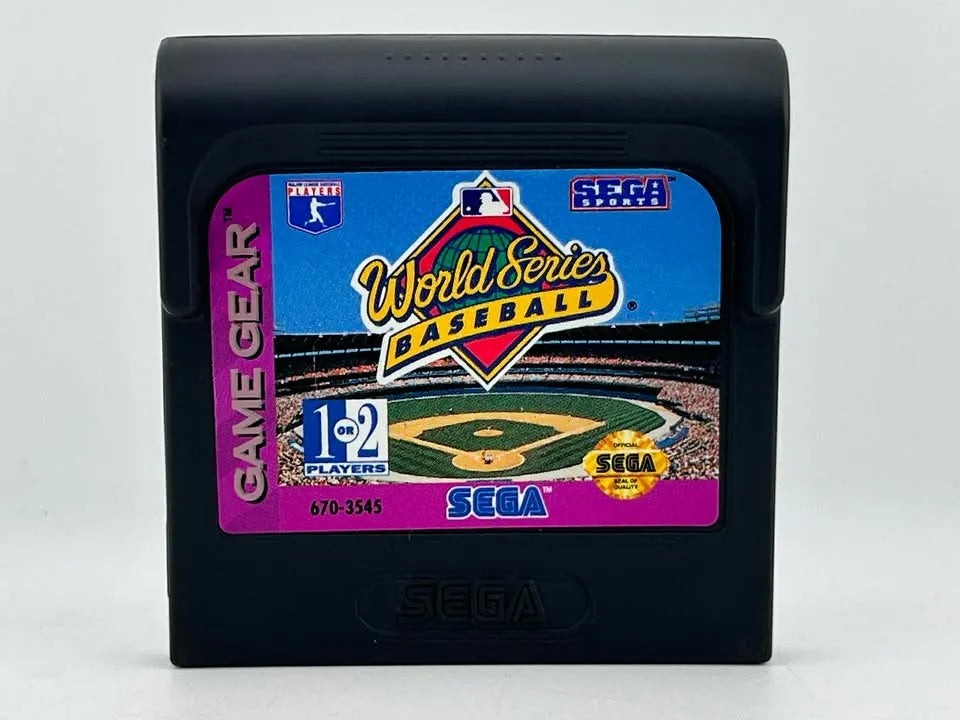 World Series Baseball Sega Game Gear SGG