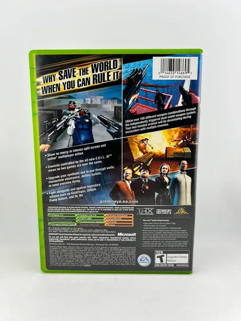 007 GOLDENEYE ROGUE AGENT XBOX