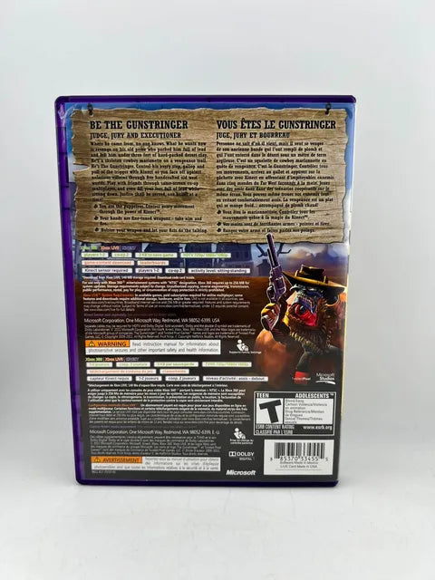 Kinect THE GUNSTRINGER XBOX 360 X360