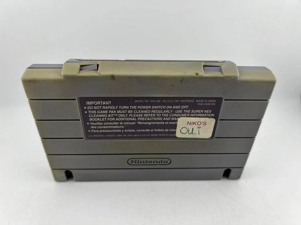ROGER CLEMENS MVP BASEBALL SUPER NINTENDO SNES