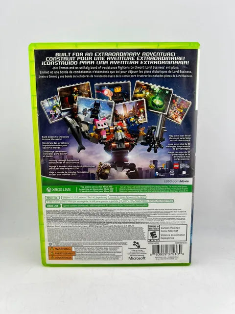 Lego The Lego Movie Videogame Xbox 360 X360
