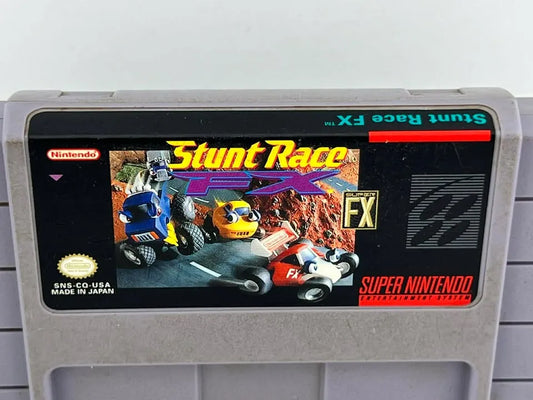 STUNT RACE FX SUPER NINTENDO SNES