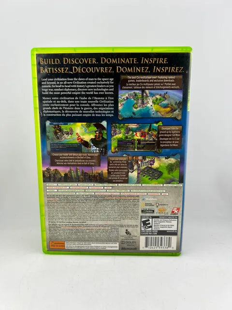 Civilisation Revolution Xbox 360 X360