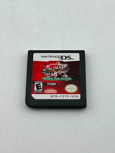 Are You Smarter Than A 5th Grader? Make The Grade Nintendo Ds