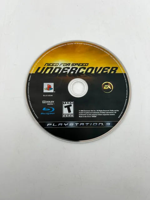 Need For Speed Undercover Playstation 3 PS3