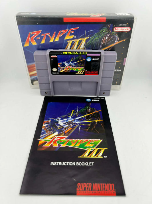 R-Type III 3 The Third Lightning Super Nintendo SNES