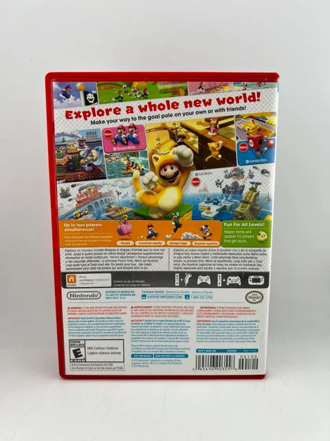 Super Mario 3d World Nintendo Wiiu