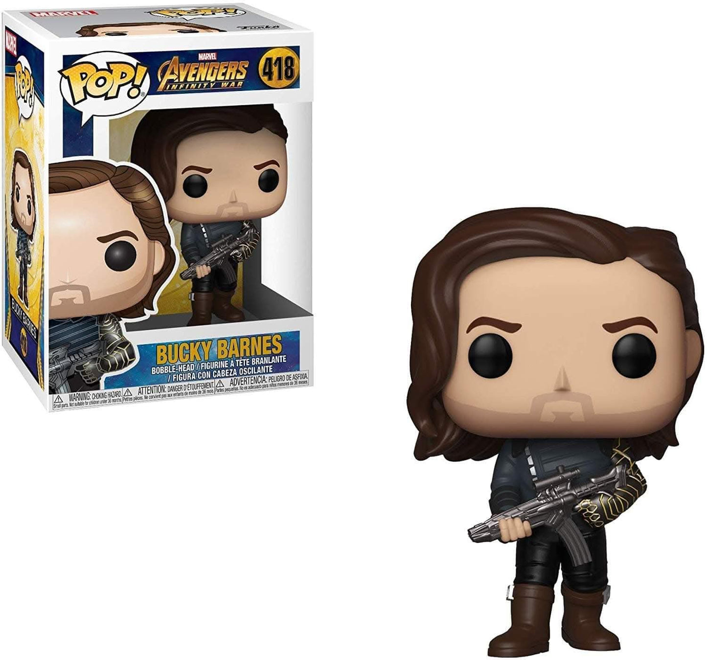 Figurine Funko Pop Bucky Barnes Avengers Infinity War #418 Marvel funko