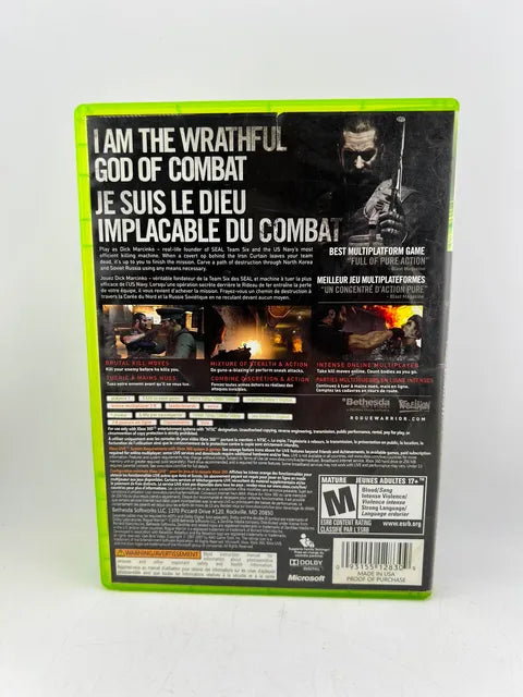 Rogue Warrior Xbox 360 X360