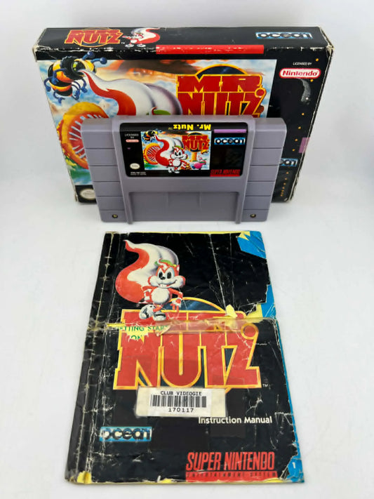 Mr. Nutz En Boite Super Nintendo SNES