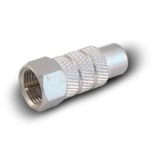 Adaptateur RCA vers F Coaxial mâle vers RCA femelle