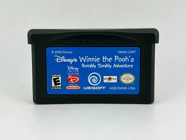 Winnie the Pooh Rumbly Tumbly Adventure Game Boy Advance GBA