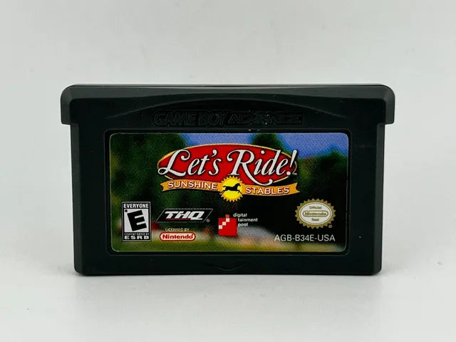 Let's Ride Sunshine Stables Game Boy Advance GBA