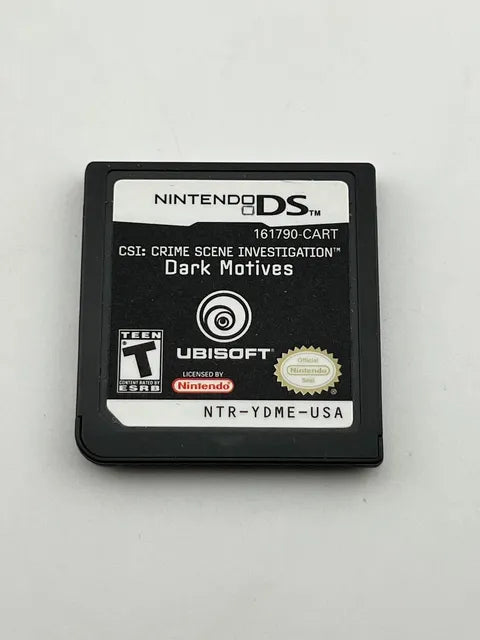 CSI Dark Motives Nintendo DS