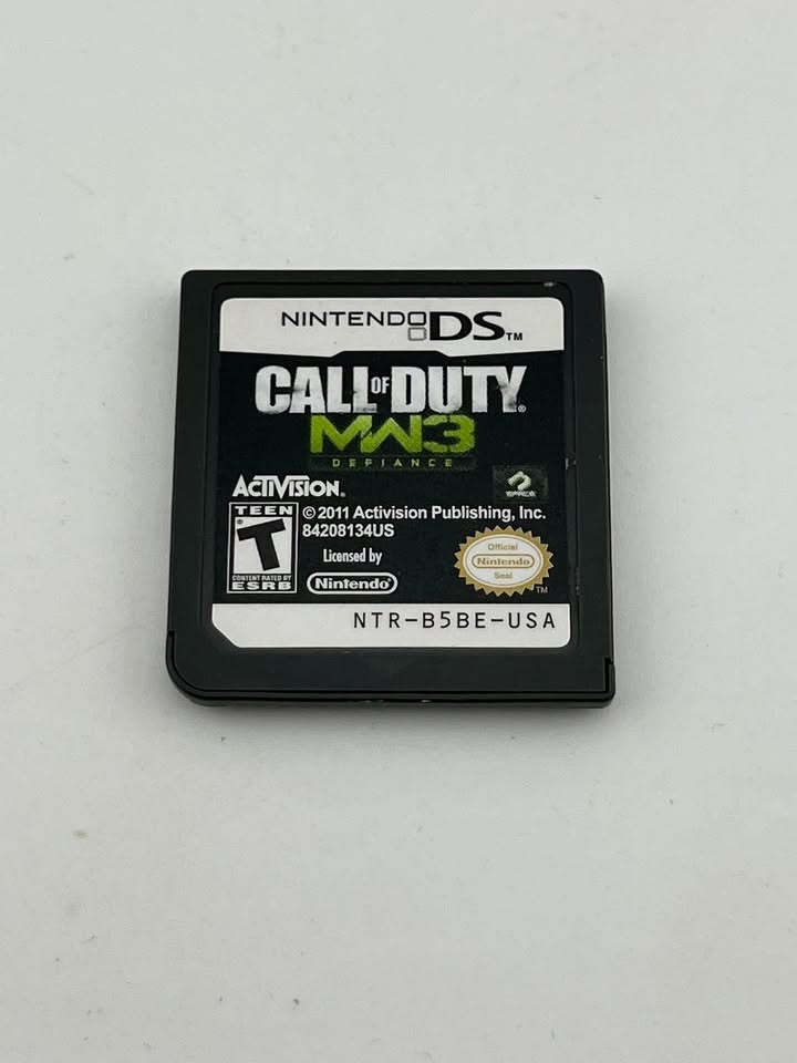 Call of Duty Modern Warfare 3 Defiance Nintendo DS