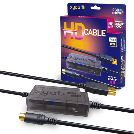 Fil Convertisseur HDMI RGB+ HD Link Sega Genesis Modele 2 et 3