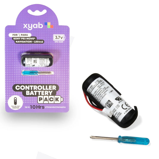 Batteries de Rechange pour Manette PS3 Move Navigation LIS1442