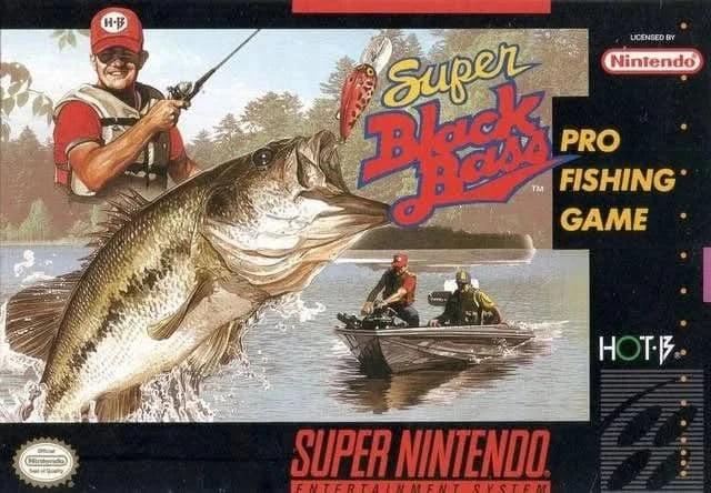 Super Black Bass Super Nintendo SNES