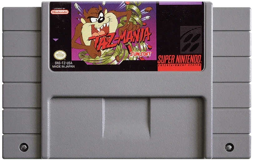 Taz-Mania Super Nintendo SNES