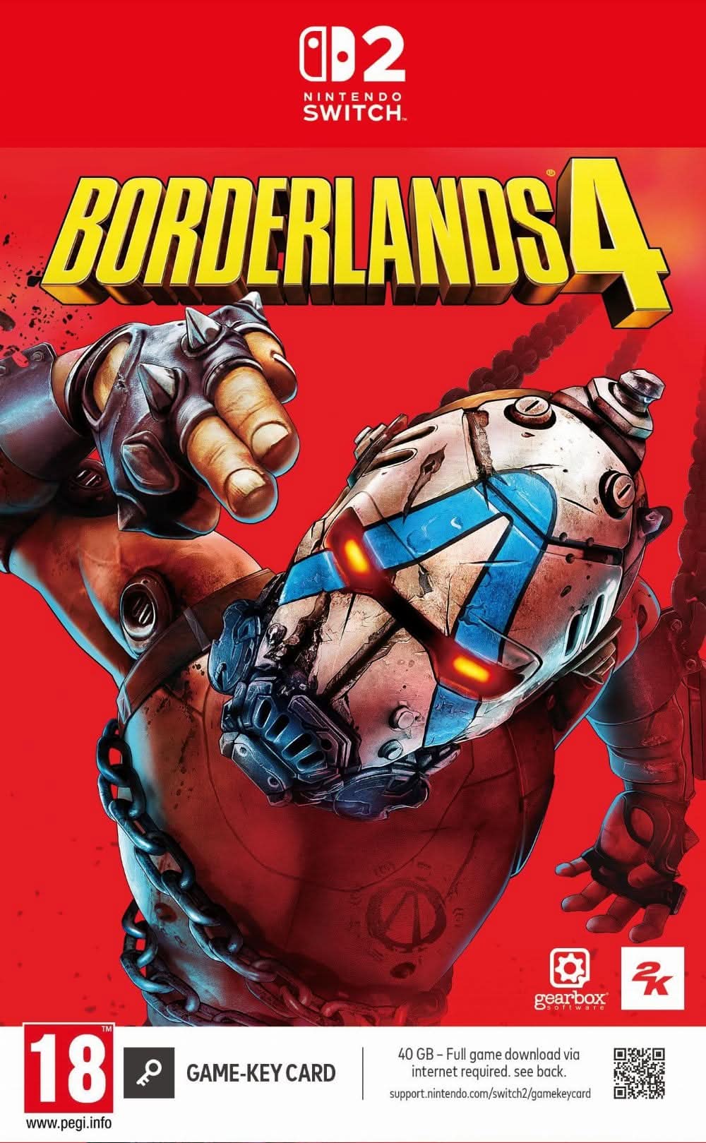 PRÉCOMMANDE Borderlands 4 Switch 2