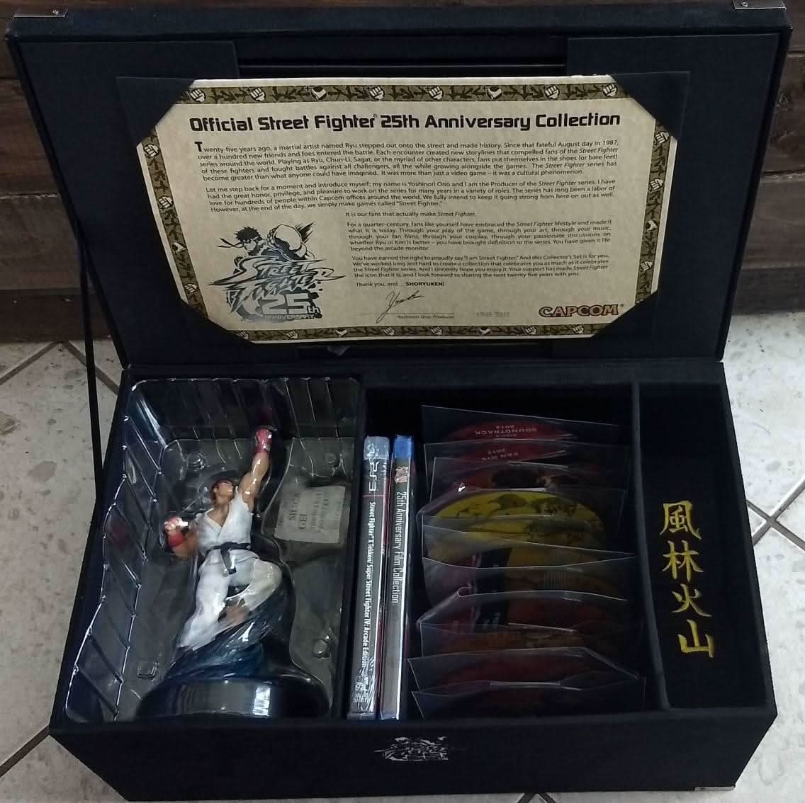 STREET FIGHTER 25TH ANNIVERSARY COLLECTOR'S SET (PLAYSTATION 3 PS3) - jeux video game-x