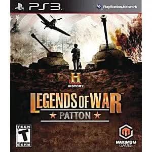 HISTORY LEGENDS OF WAR: PATTON (PLAYSTATION 3 PS3) - jeux video game-x