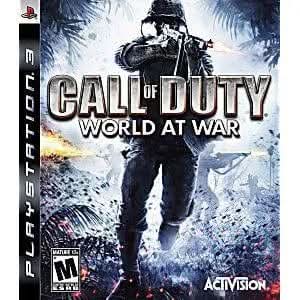 CALL OF DUTY WORLD AT WAR PLAYSTATION 3 PS3 - jeux video game-x
