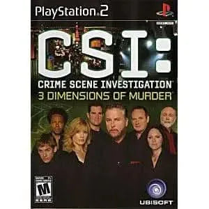 CSI 3 DIMENSIONS OF MURDER (PLAYSTATION 2 PS2) - jeux video game-x