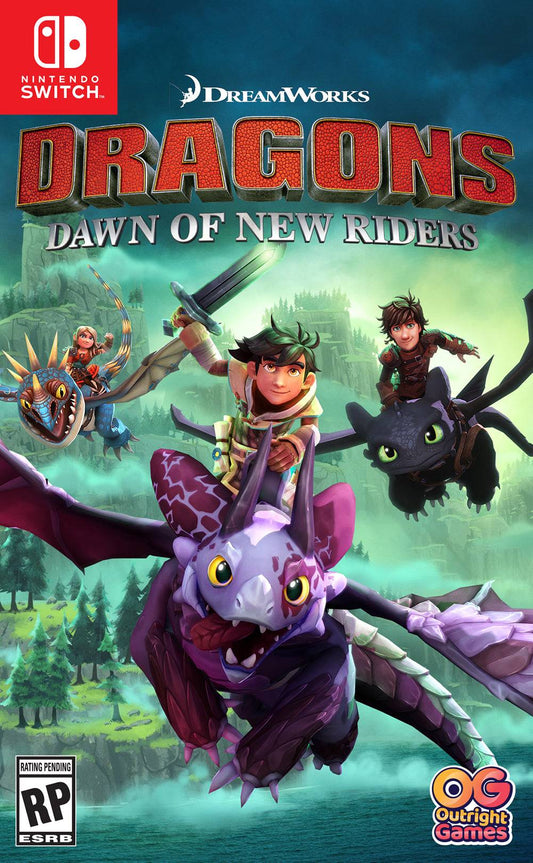 DREAMWORKS DRAGONS: DAWN OF NEW RIDERS NINTENDO SWITCH - jeux video game-x