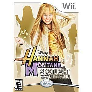 HANNAH MONTANA SPOTLIGHT WORLD TOUR (NINTENDO WII) - jeux video game-x