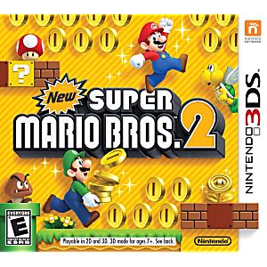 NEW SUPER MARIO BROS 2 NINTENDO 3DS - jeux video game-x