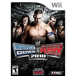 WWE SMACKDOWN VS RAW 2010 NINTENDO WII - jeux video game-x