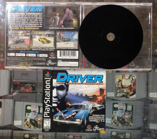 DRIVER PLAYSTATION PS1 - jeux video game-x