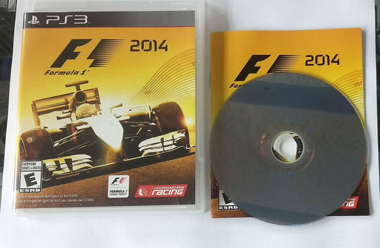 F1 2014 PLAYSTATION 3 PS3 - jeux video game-x