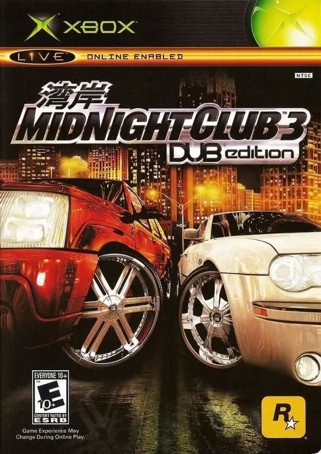MIDNIGHT CLUB 3 DUB EDITION (XBOX) - jeux video game-x