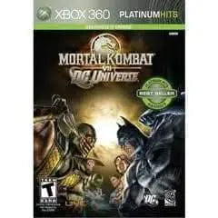 MORTAL KOMBAT VS DC UNIVERSE PLATINUM HITS XBOX 360 X360 - jeux video game-x