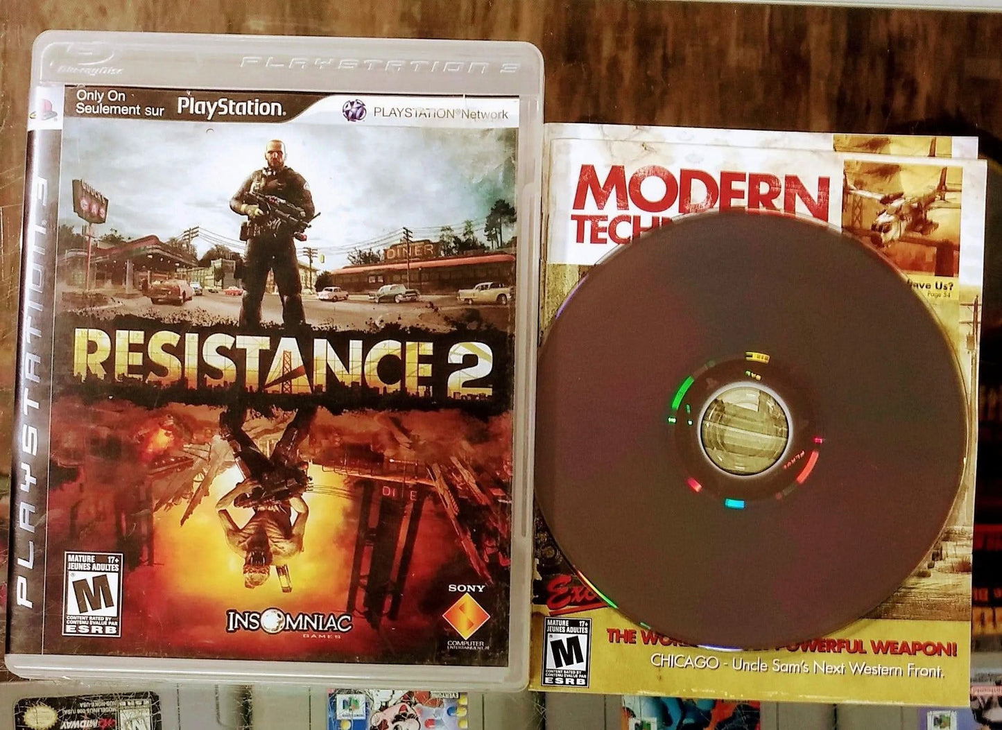 RESISTANCE 2 PLAYSTATION 3 PS3 - jeux video game-x